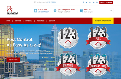CMS Web Design Showcase